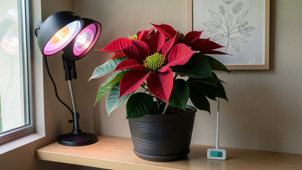 How to Get a Poinsettia to Bloom: Light Tricks for Vibrant Red Leaves