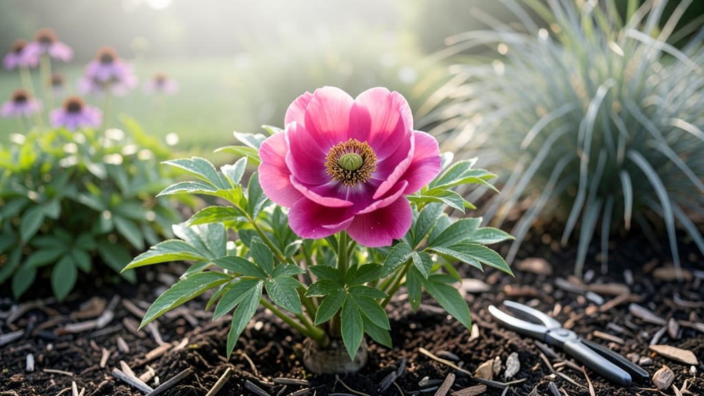 Single Bloom Peony Growing Guide: Year-Round Beauty With Minimal Pruning Needs