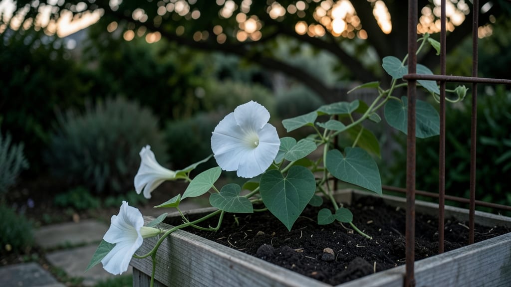 Night Blooming Morning Glory: Moonlit Vines That Unfold After Dark