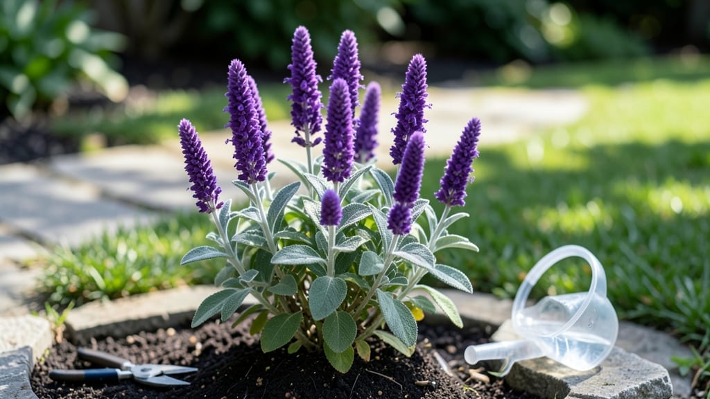 Purple and Bloom Salvias Recipe: Drought-Proof Perennials With Vibrant Reblooms