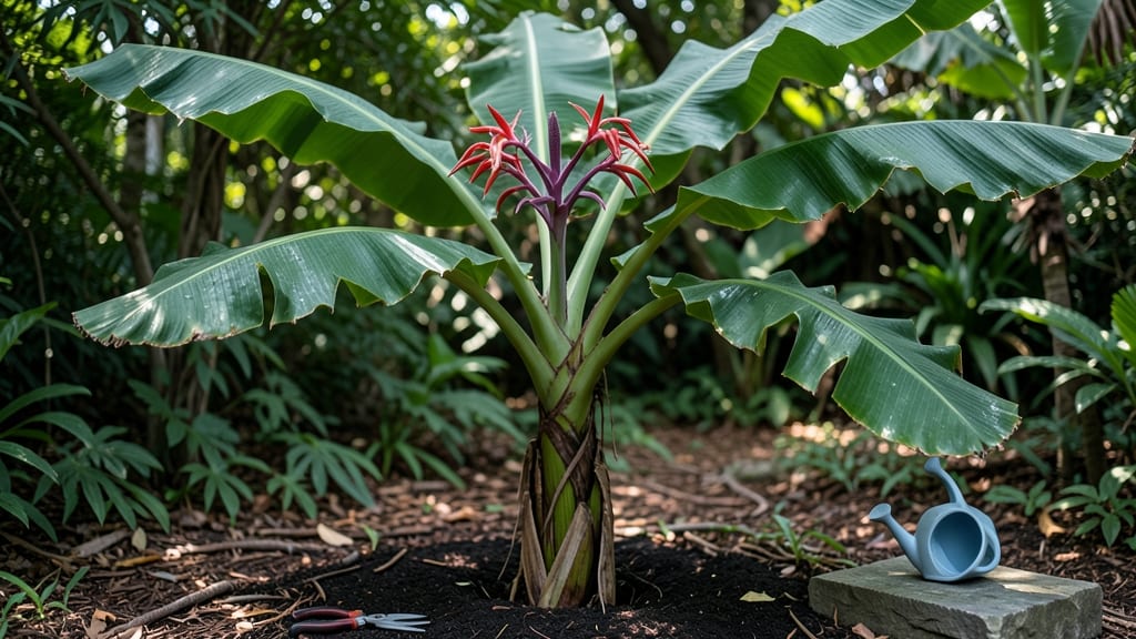 Banana Plant Bloom: First Sign Your Tropical Tree Is Ready to Fruit