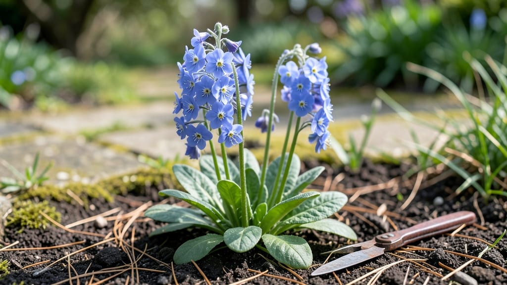 Forget-Me-Not-Bloom: Cool-Season Charm That Reblooms Naturally