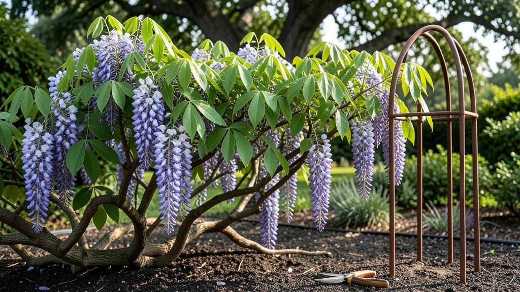 Blue Moon Reblooming Wisteria: Rebloom Magic in Every Season