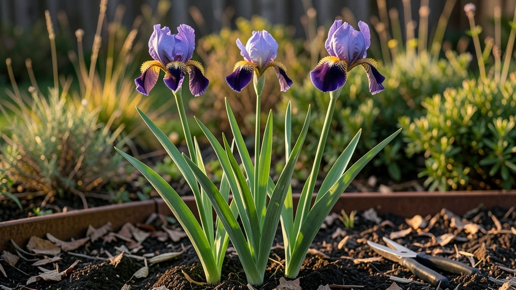 Re-Blooming Bearded Iris: Forced Indoor Blooms in 6 Weeks