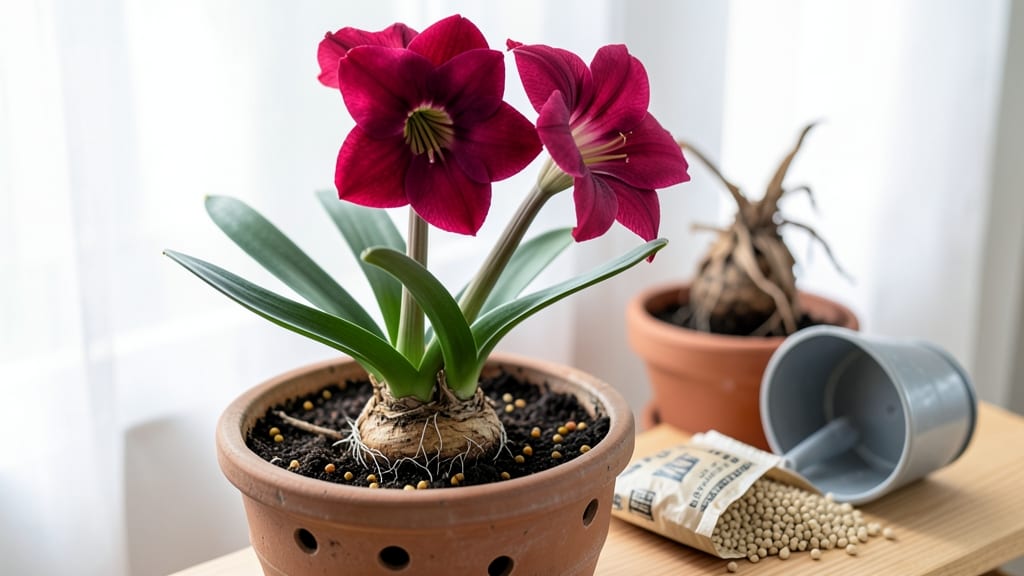 How to Get Amaryllis to Rebloom: Light Trick That Forces Second Blooms