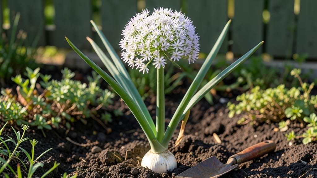 Pregnant Onion Plant Bloom: Fragrant Purple Stalks That Signal Harvest Time