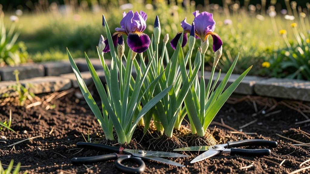 How to Cut Irises After They Bloom: Extend Their Season With 3 Simple Snips
