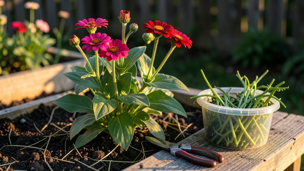 Cutting Zinnias for More Blooms: Stem-By-Stem Tricks for Longer Stems