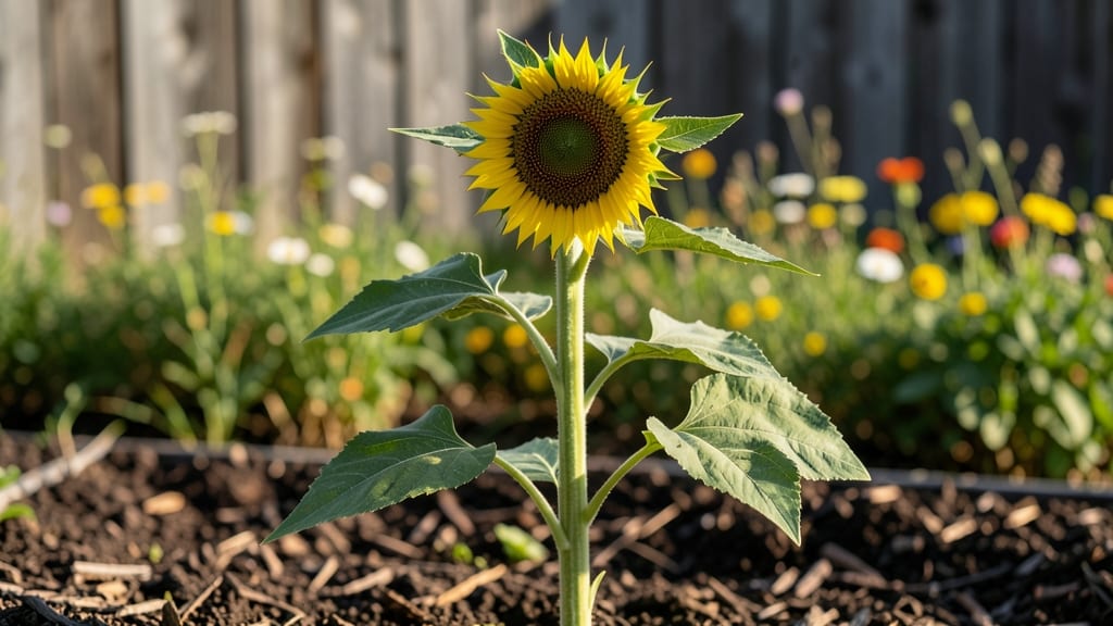 Sunflowers Before Blooming: Stem Strengthening Secrets for Towering Stalks