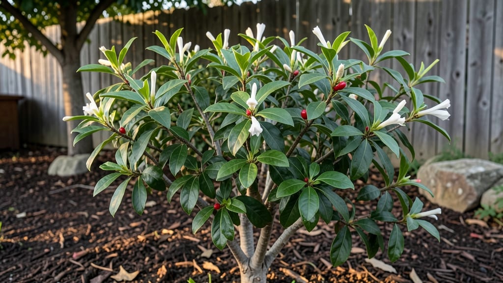 Full-Grown Night-Blooming Jasmine Tree: Moonlit Fragrance Secrets for Year-Round Blooms