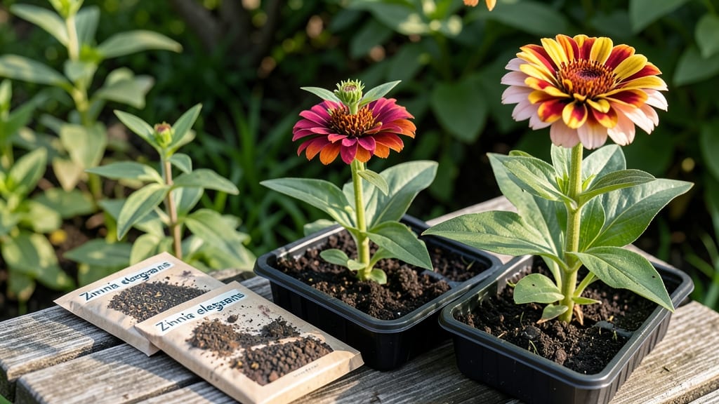 Zinnias From Seed To Bloom: Vibrant Reblooms in 8 Weeks