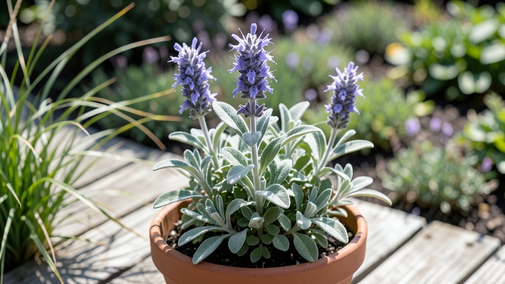 Blooming Sage Plant: Year-Round Purple Spikes With Zero Deadheading