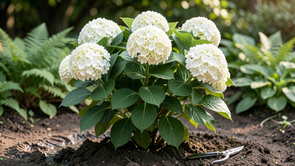 Bush With White Blooms: Fragrant Perennial That Lures Pollinators Naturally