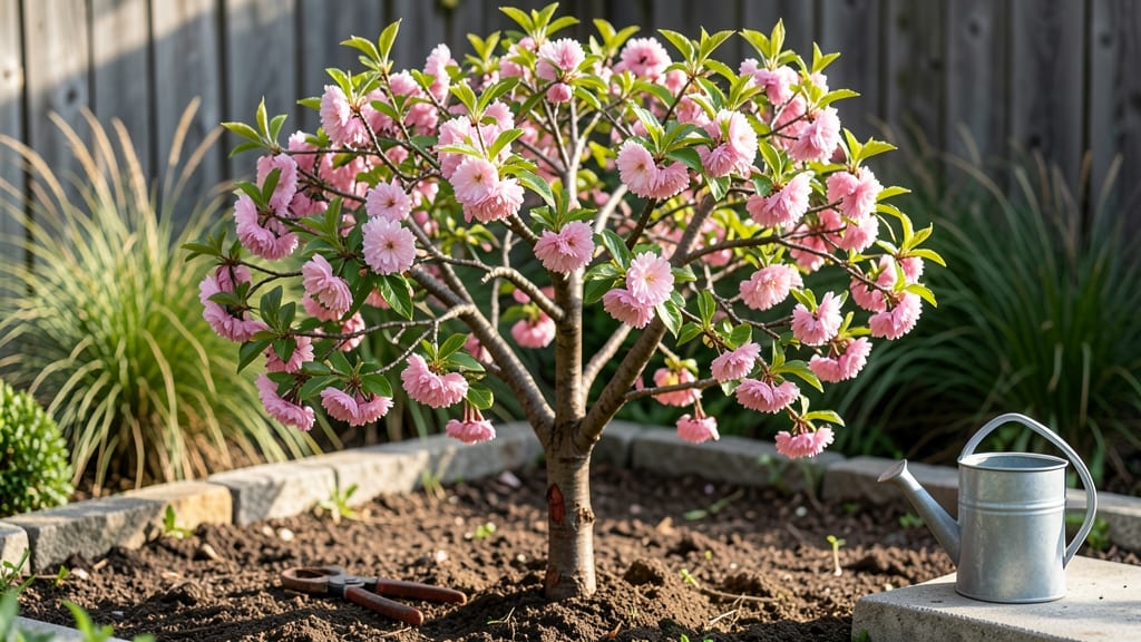 Double Blooming Plum Tree: Year-Round Purple Spikes With Zero Deadheading