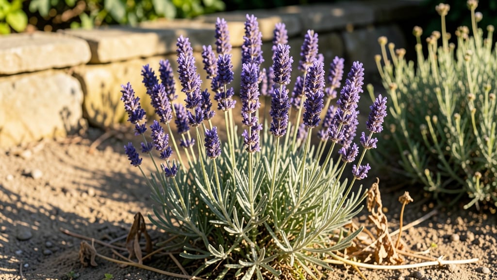 Lavender in Bloom: Fragrant Purple Spikes That Attract Pollinators