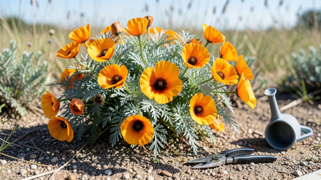California Poppy Blooming: Sun-Kissed Petals That Return Year After Year