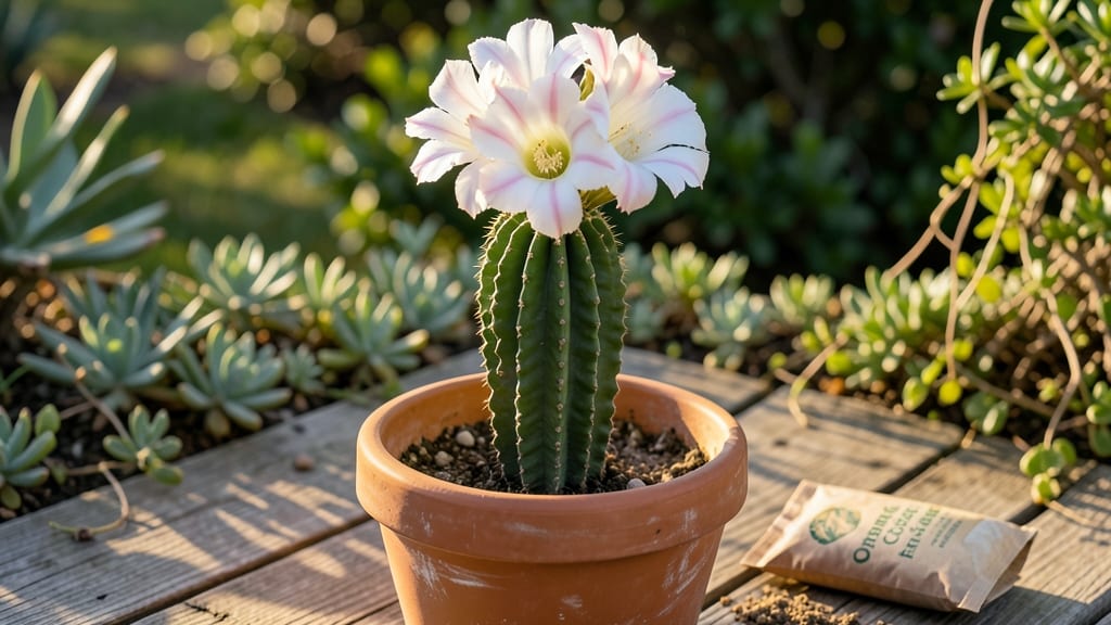 Cereus Cactus Bloom: Moonlit Glow That Lasts All Night