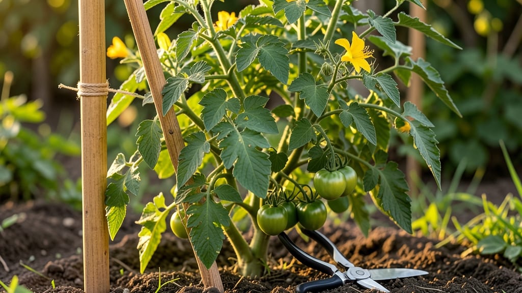 Tomato Plants Blooming: Pruning Secrets for Nonstop Harvests