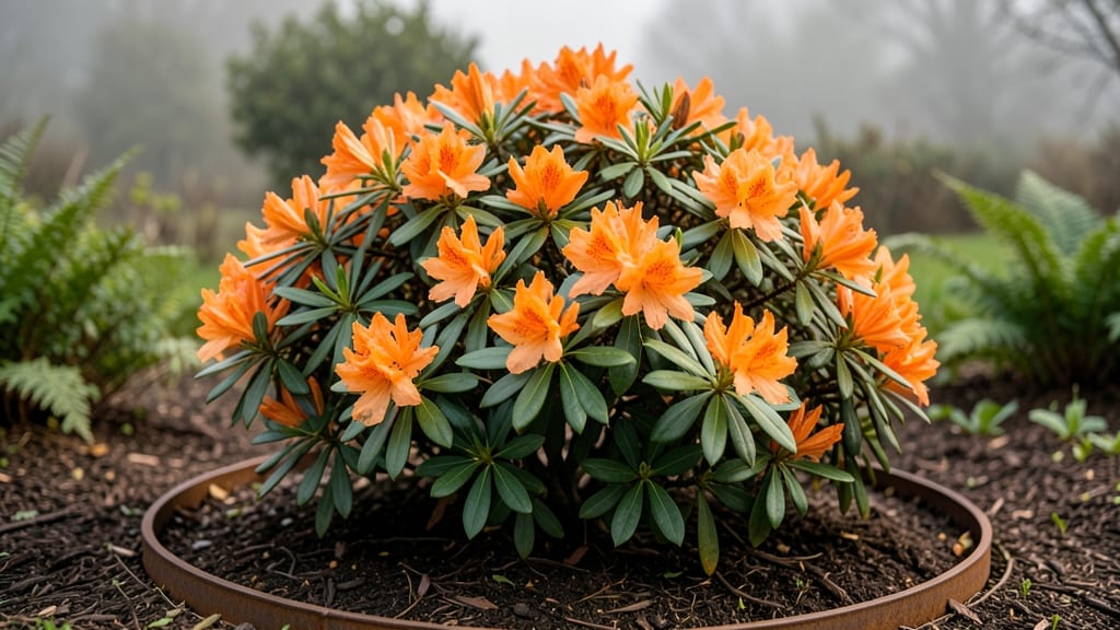 Orange Blooming Azalea: Fragrant Petals That Thrive in Shade Gardens