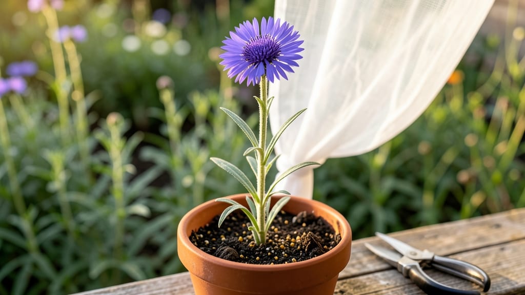 Cornflowers Bloom: Sun-Lit Summer Spikes in 60 Days
