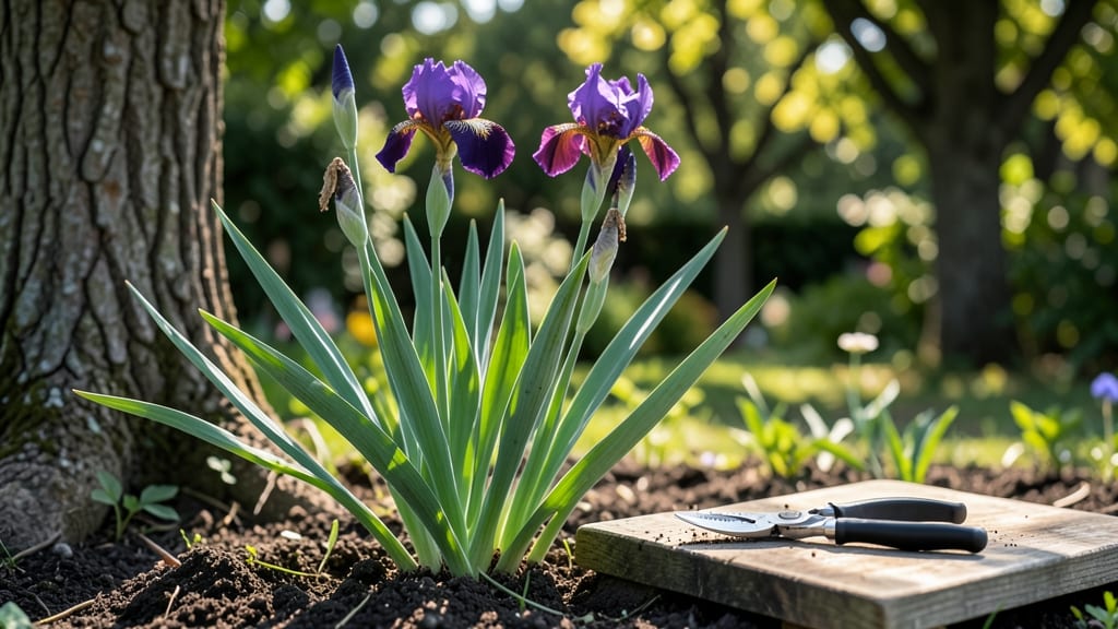 Cutting Irises After They Bloom: Preserve Stunning Stalks for Next Season’s Growth