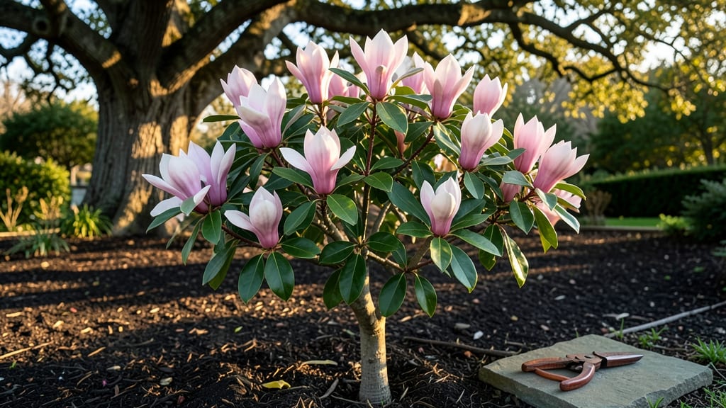 Pink Magnolia Blooms: Fragrant Spikes That Return Year After Year