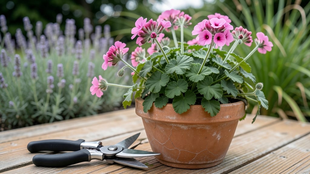 How to Prune Geraniums for More Blooms: Year-Round Color Through Strategic Trimming