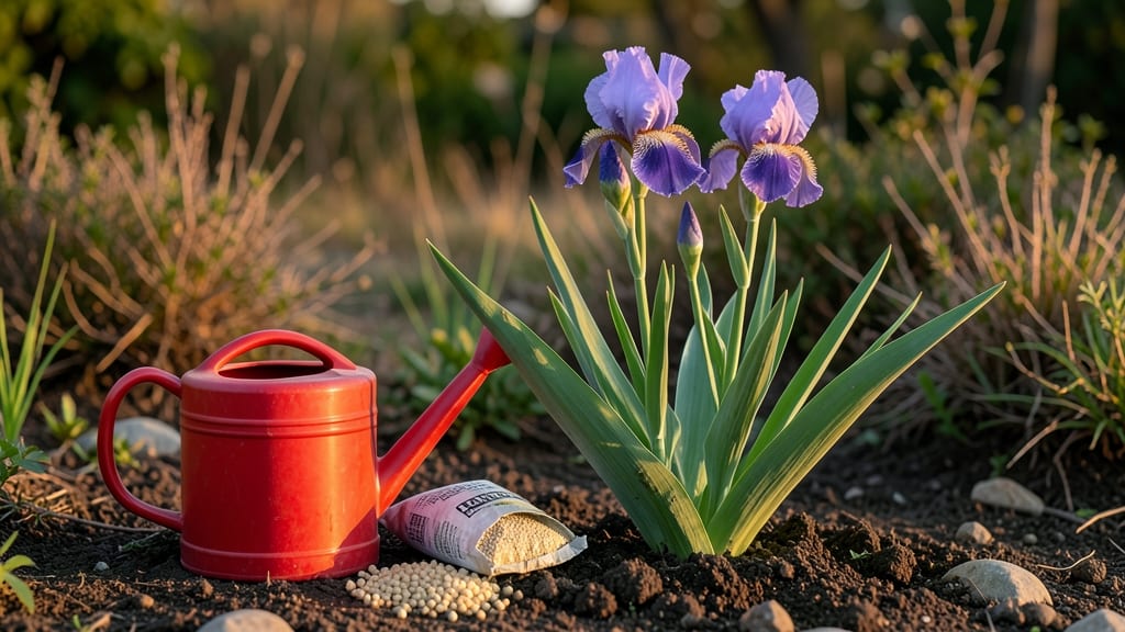 How to Get Irises to Bloom: Sun-Starved Stalks Transform Into Towering Splendor