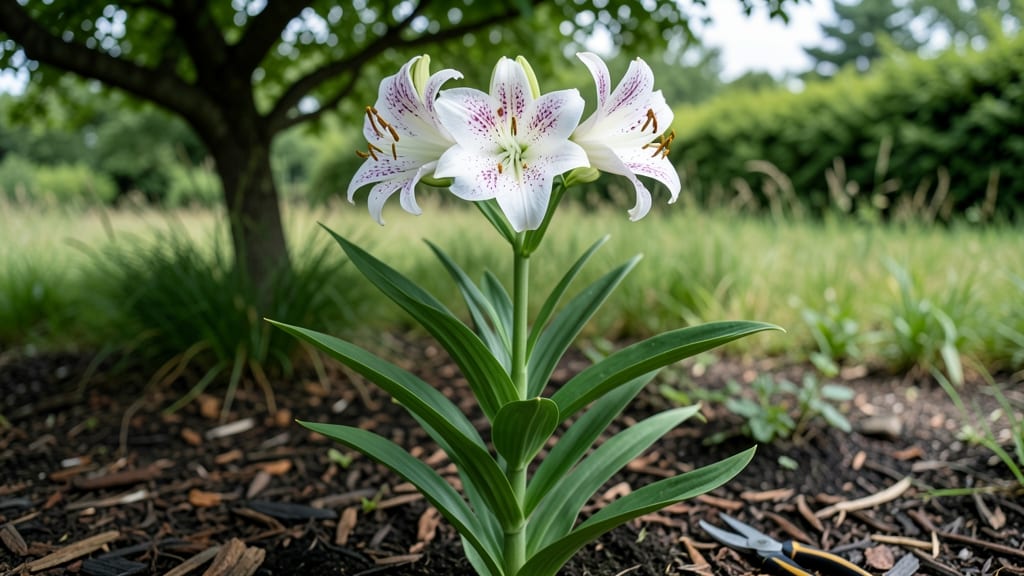 Lily in Full Bloom: Perennial Drama That Reblooms Without Deadheading