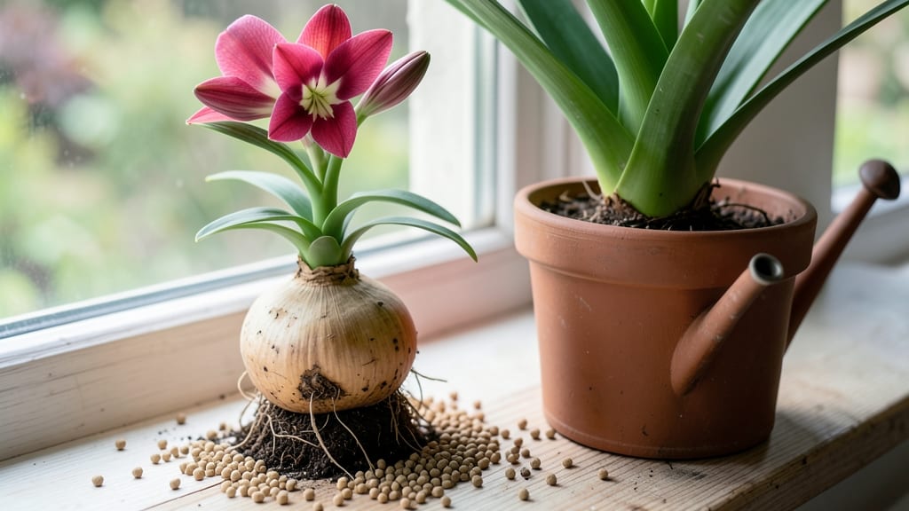 How to Get Amaryllis to Rebloom for Christmas: Forced Indoor Blooms in 6 Weeks