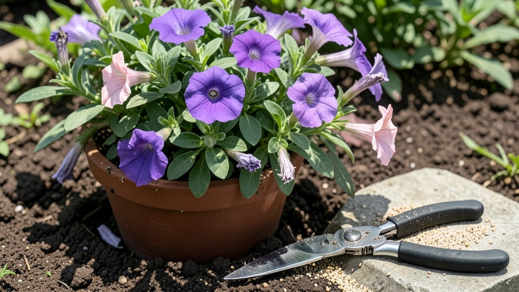 How to Keep Petunias Blooming All Summer: Deadhead Daily for Nonstop Color