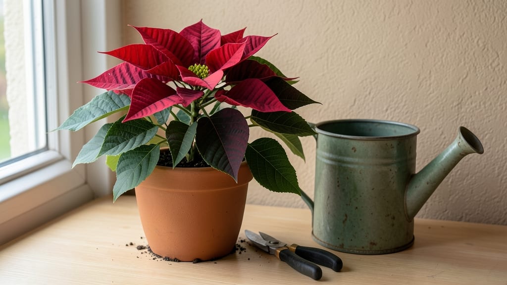 How Do You Get Poinsettias to Rebloom: Light-Dependent Tricks for Reliable Color