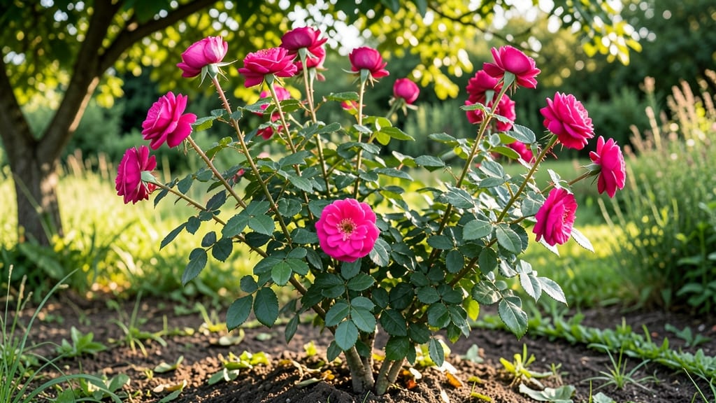 Blooming Rose Bushes: Year-Round Fragrance With Minimal Pruning Care
