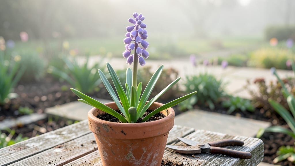 Grape Hyacinth After Bloom: Revive Stems for Next Season's Purple Spikes