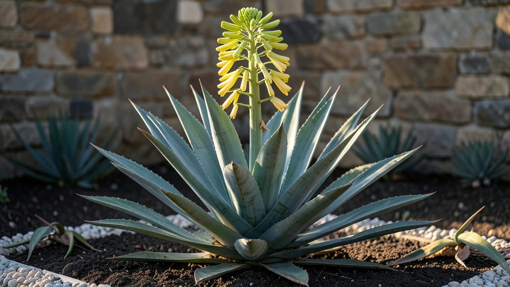 Queen Victoria Agave Bloom: Frost-Resistant Majesty That Thrives in Heat