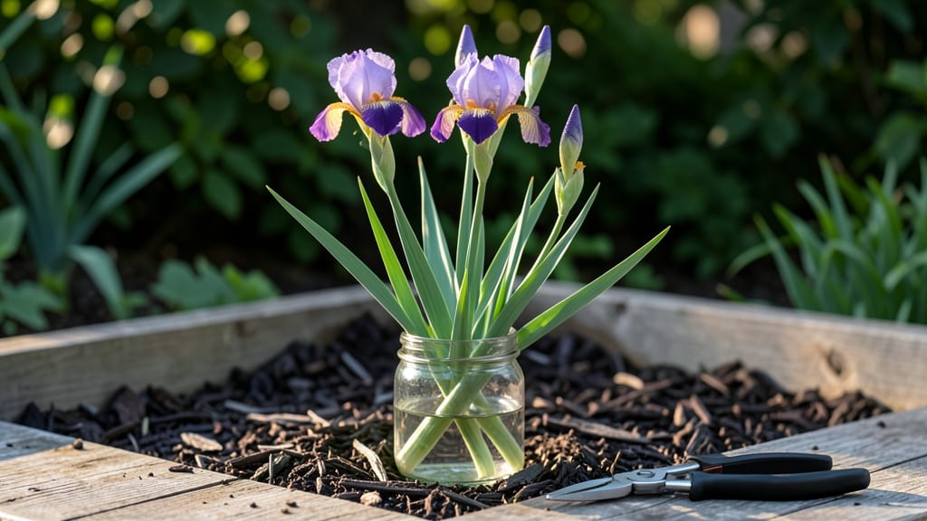 Immortality Reblooming Bearded Iris: Divide and Conquer for Endless Purple Springs