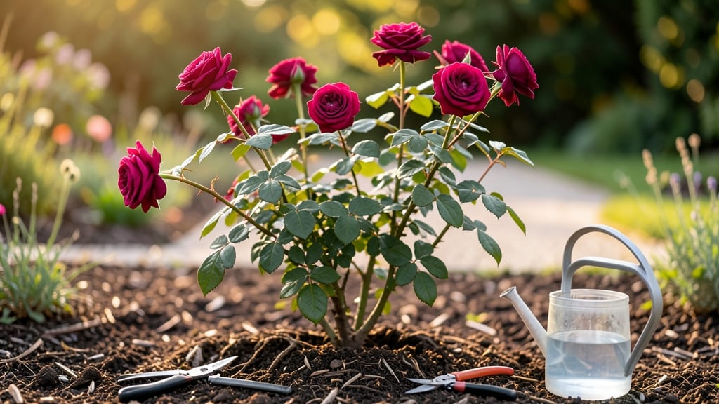 Rose in Bloom: Frost-Proofing Secrets for Year-Round Drama