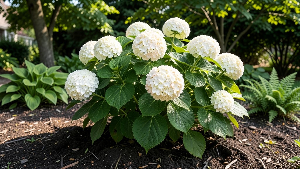 White Blooming Hydrangea: Frost-Resistant Perennial With Dramatic Color Shifts