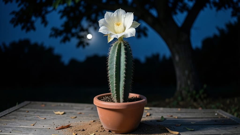 Night Blooming Cereus Seeds: Moonlit Blooms That Unfold at Midnight