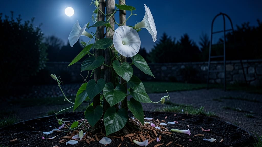 Flowers That Bloom in Moonlight: Enchanted Garden Glow After Dark