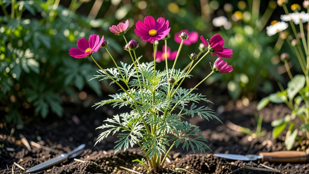 Cosmos Flowers Days to Bloom: Purple Spikes That Thrive in 55 Days