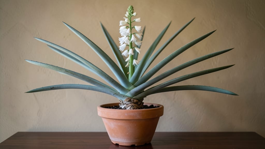 Yucca Bloom Stalk: Forcing Fast Growth With Simple Light Tricks