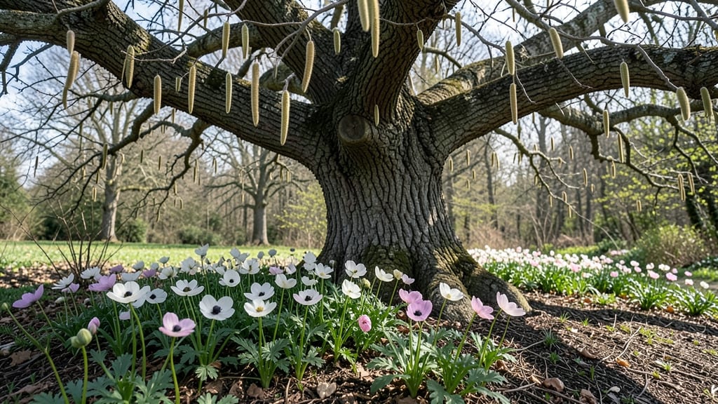 Oak In Bloom: Fragrant Spring Explosion With Zero Deadheading
