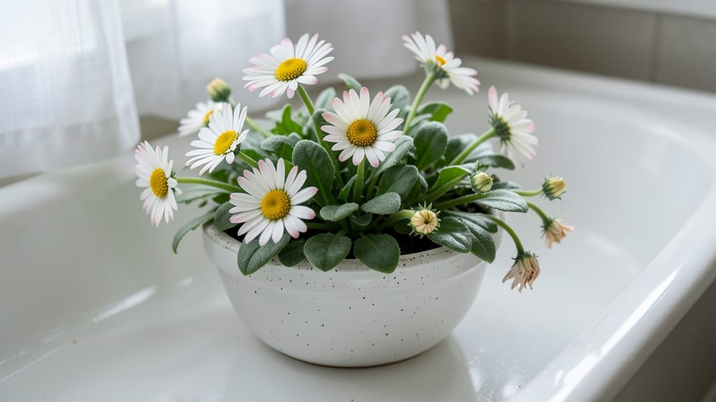 Daisy Blooms Bathtub: Self-Sowing Charmers That Multiply Naturally