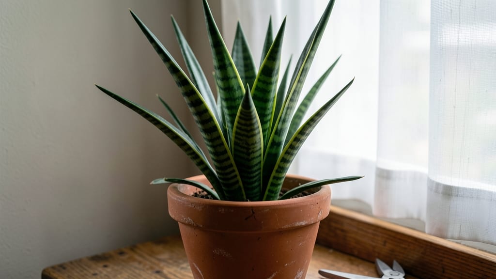 Bloomed Mother-In-Law's Tongue: Revive Dormant Roots in 7 Days