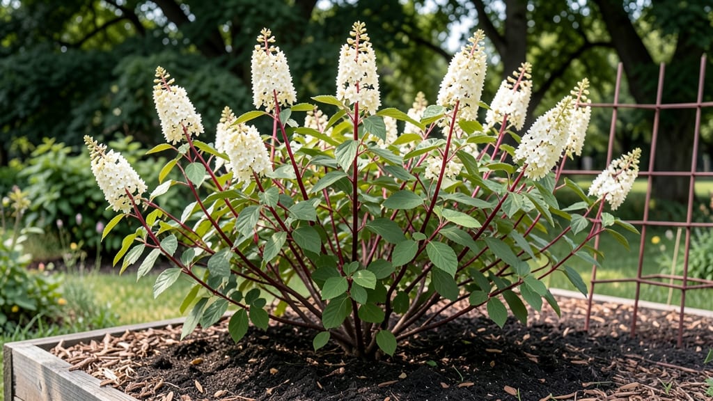 Red Twig Dogwood in Bloom: Year-Round Drama With Minimal Pruning