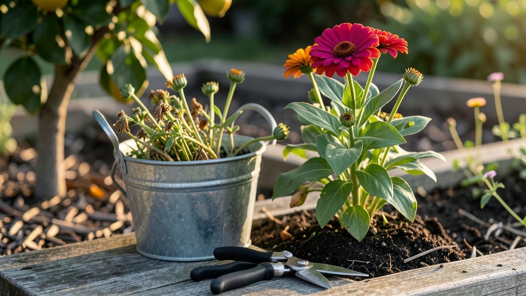 How to Cut Zinnias for More Blooms: Prune at Right Growth Stages