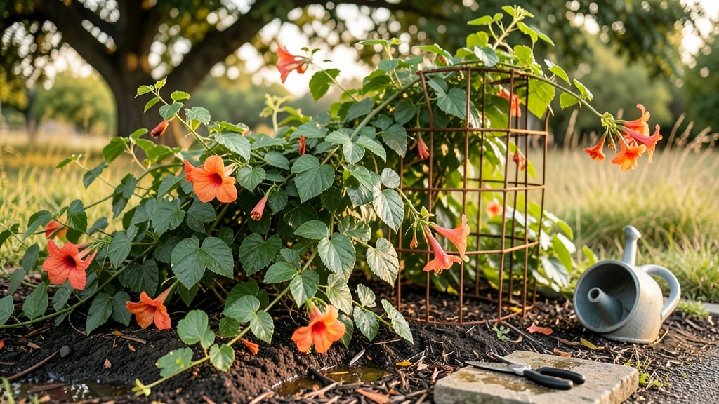 Trumpet Vine Blooming Season: Zones 7-11's Vibrant Summer Showstopper